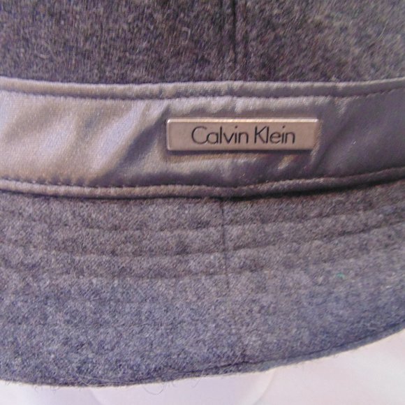 Calvin Klein men's wool/poly blend Fedora one size - Picture 5 of 5